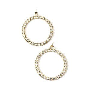 Chunky Crystal Drop Earrings